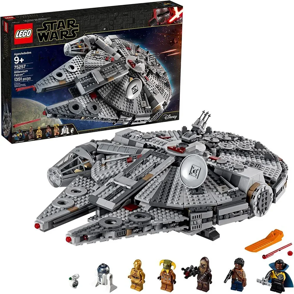 LEGO Star Wars: The Rise of Skywalker Millennium Falcon Building Kit Starship